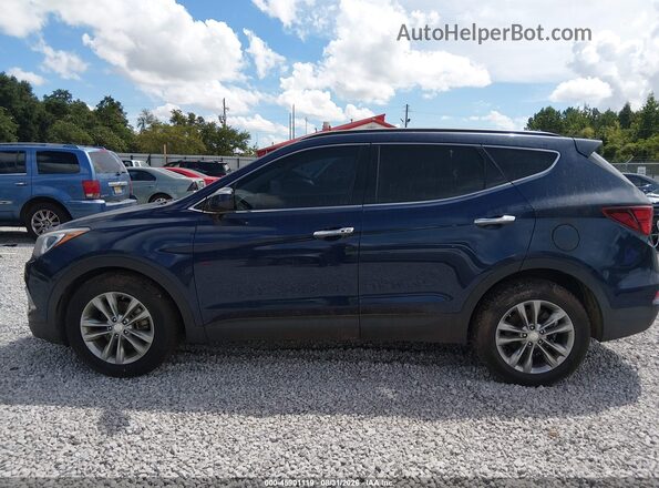 5XYZUDLA0HG454083 2017 HYUNDAI SANTA FE SPORT Синий Панорамный вид салона 360°