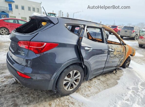 5XYZUDLA1GG335702 2016 HYUNDAI SANTA Gray Tył prawy