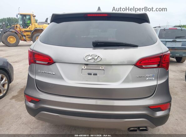 5XYZUDLA5HG490254 2017 HYUNDAI SANTA FE SPORT Серый 