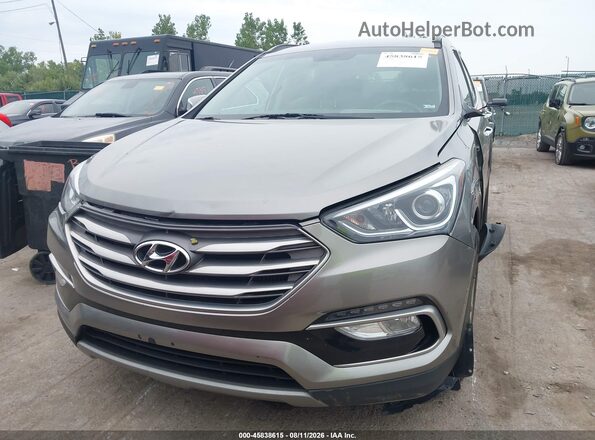 5XYZUDLA5HG490254 2017 HYUNDAI SANTA FE SPORT Серый Вид щитка приборов