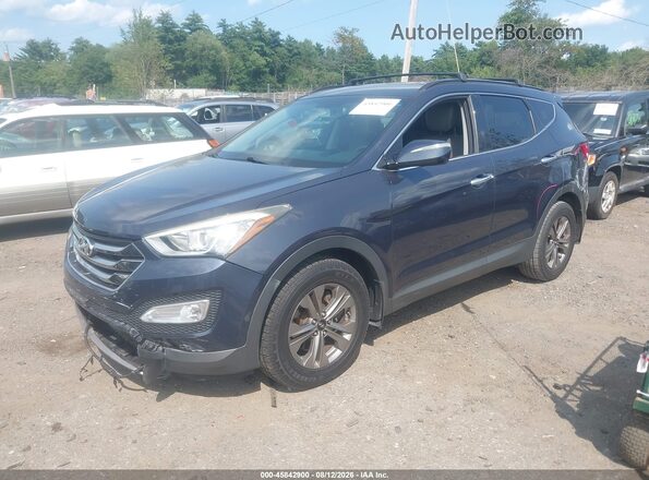 5XYZUDLB0GG316275 2016 HYUNDAI SANTA FE SPORT Gray Front left