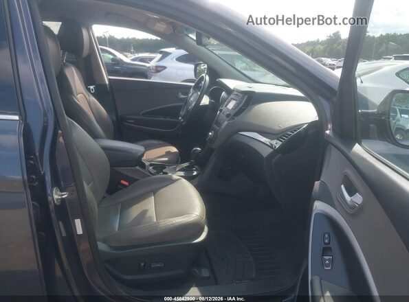 5XYZUDLB0GG316275 2016 HYUNDAI SANTA FE SPORT Gray Front interior view