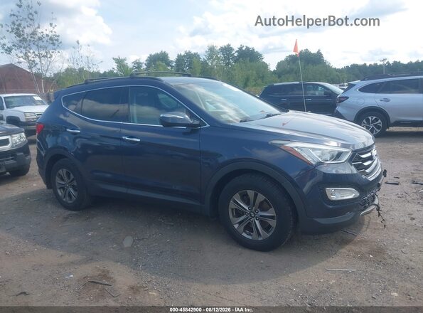 5XYZUDLB0GG316275 2016 HYUNDAI SANTA FE SPORT Gray Rear interior view