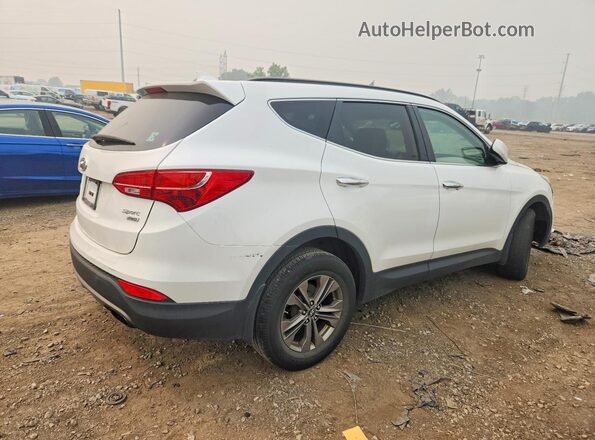 5XYZUDLB0GG364858 2016 HYUNDAI SANTA White Trasero derecho