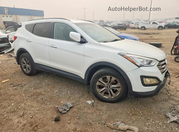 5XYZUDLB0GG364858 2016 HYUNDAI SANTA White Delantero derecho