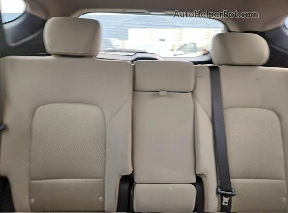 5XYZUDLB0GG364858 2016 HYUNDAI SANTA White Vista de los asientos traseros