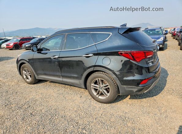 5XYZUDLB0HG383508 2017 HYUNDAI SANTA Black უკანა მარცხენა