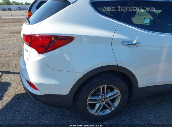 5XYZUDLB0HG418385 2017 HYUNDAI SANTA FE SPORT White Vista frontal