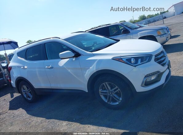5XYZUDLB0HG418385 2017 HYUNDAI SANTA FE SPORT White Vista interior de 360 grados