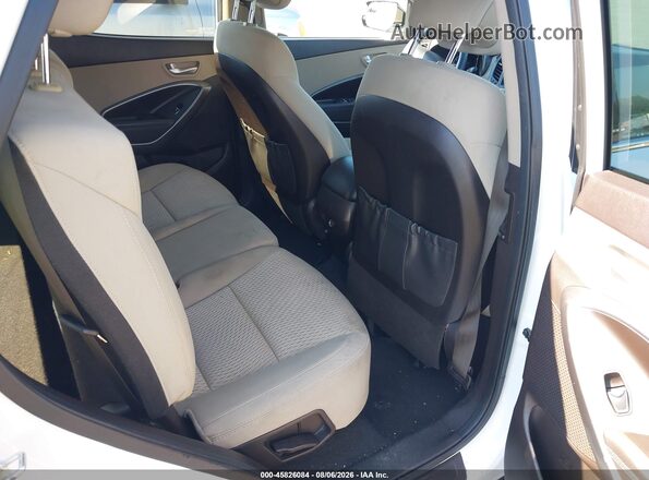 5XYZUDLB0HG418385 2017 HYUNDAI SANTA FE SPORT White Vista de la etiqueta del VIN