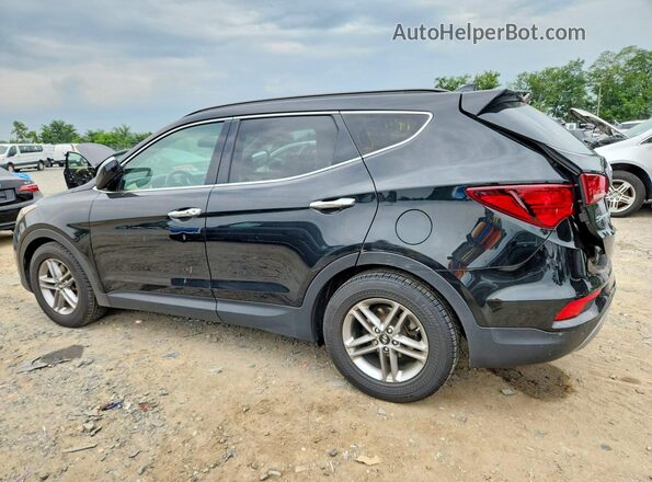 5XYZUDLB0HG478232 2017 HYUNDAI SANTA Черный Задняя левая четверть