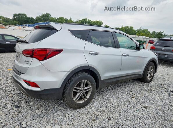 5XYZUDLB0HG498237 2017 HYUNDAI SANTA Silver Հետևի աջ