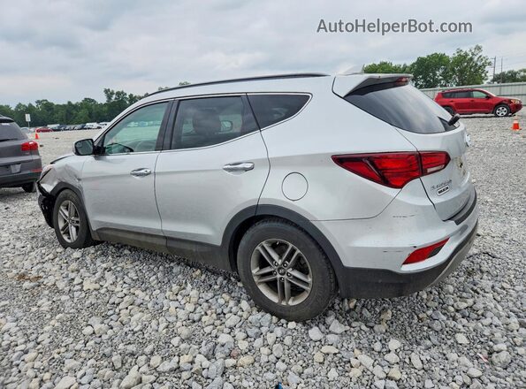 5XYZUDLB0HG498237 2017 HYUNDAI SANTA Silver Հետևի ձախ