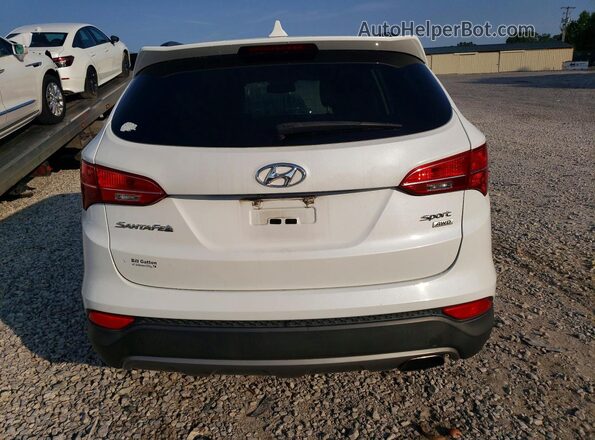 5XYZUDLB1GG375240 2016 HYUNDAI SANTA White Rear view