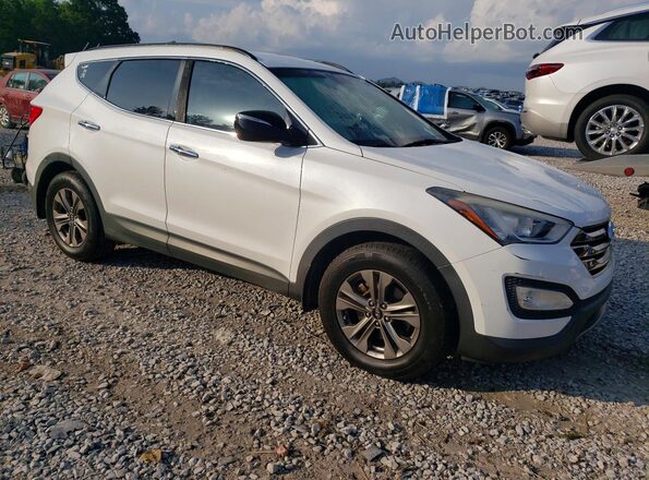 5XYZUDLB1GG375240 2016 HYUNDAI SANTA White Front right