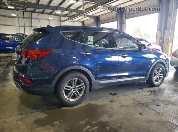5XYZUDLB1HG496643 2017 HYUNDAI SANTA Blue Rear right