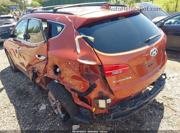 5XYZUDLB2GG306346 2016 HYUNDAI SANTA FE SPORT Orange Front view
