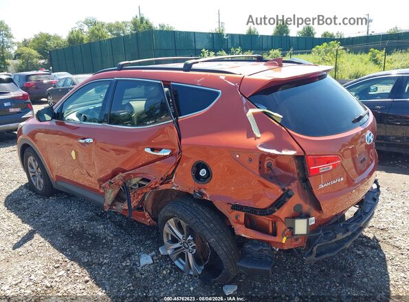 5XYZUDLB2GG306346 2016 HYUNDAI SANTA FE SPORT Orange 360 interior view