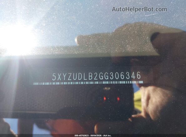 5XYZUDLB2GG306346 2016 HYUNDAI SANTA FE SPORT Orange 