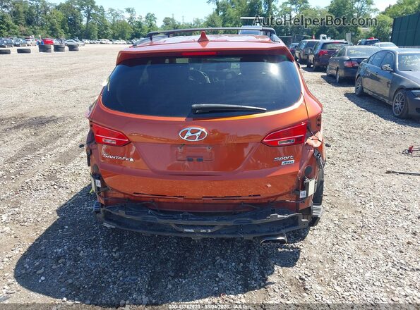 5XYZUDLB2GG306346 2016 HYUNDAI SANTA FE SPORT Orange 