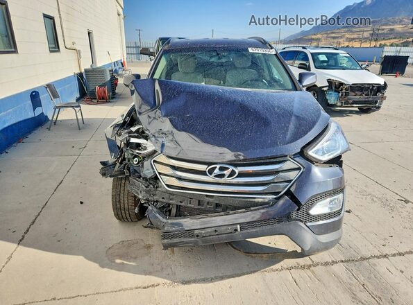 5XYZUDLB2GG374324 2016 HYUNDAI SANTA Gray Вид спереду