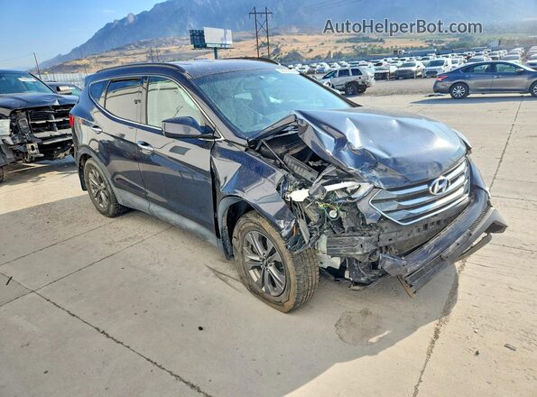 5XYZUDLB2GG374324 2016 HYUNDAI SANTA Gray Передня права чверть