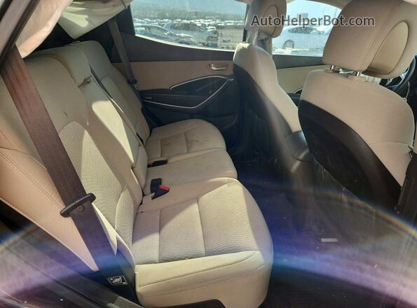 5XYZUDLB2GG374324 2016 HYUNDAI SANTA Gray Вид задніх сидінь