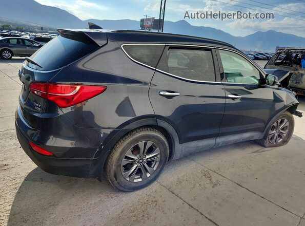 5XYZUDLB2GG374324 2016 HYUNDAI SANTA Gray Задня права чверть