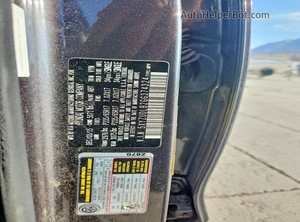 5XYZUDLB2GG374324 2016 HYUNDAI SANTA Gray Вид підкапотного простору