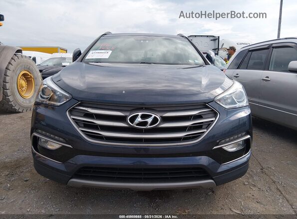 5XYZUDLB2HG388757 2017 HYUNDAI SANTA FE SPORT Blue წინა ხედი