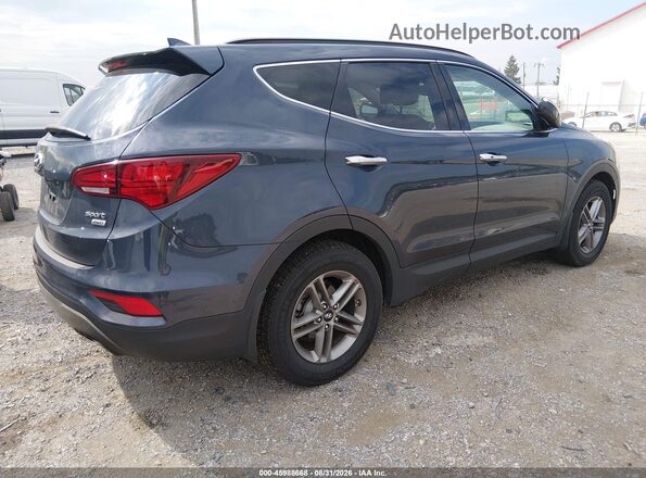 5XYZUDLB2HG388757 2017 HYUNDAI SANTA FE SPORT Blue უკანა მარჯვენა
