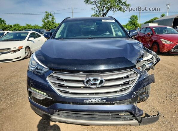 5XYZUDLB3HG477902 2017 HYUNDAI SANTA Gray Vista frontal