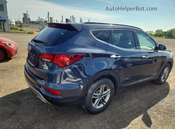 5XYZUDLB3HG477902 2017 HYUNDAI SANTA Gray Trasero derecho