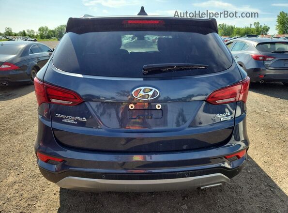 5XYZUDLB3HG477902 2017 HYUNDAI SANTA Gray Vista trasera