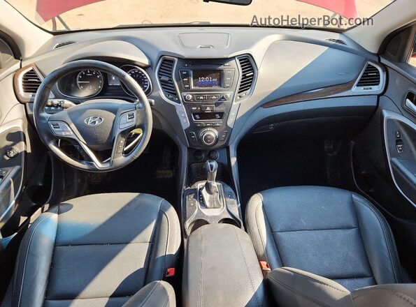 5XYZUDLB3HG478953 2017 HYUNDAI SANTA Red Առջևի վահանակի տեսք