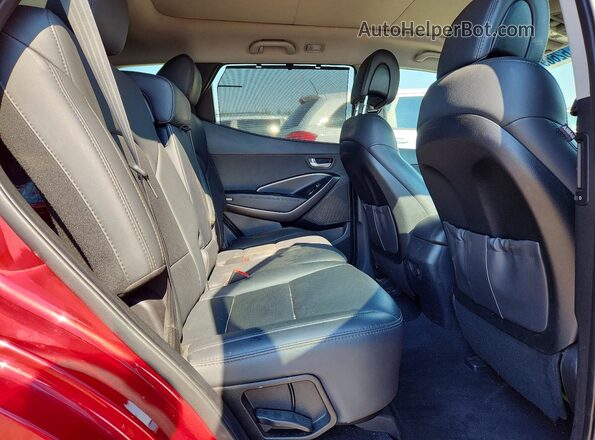 5XYZUDLB3HG478953 2017 HYUNDAI SANTA Red Սալոնի հետևի տեսք