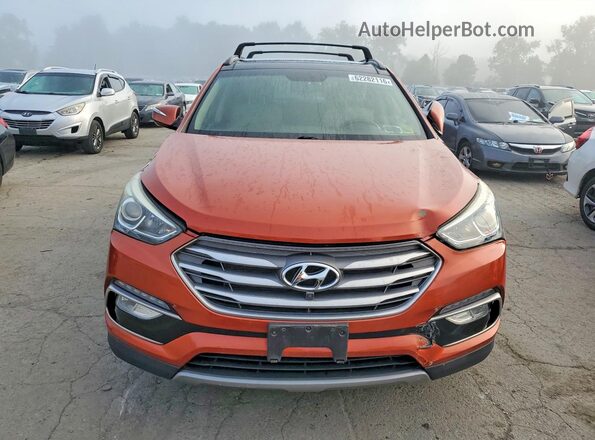 5XYZUDLB4HG473969 2017 HYUNDAI SANTA Orange წინა ხედი