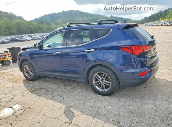 5XYZUDLB4HG481280 2017 HYUNDAI SANTA Blue უკანა მარცხენა