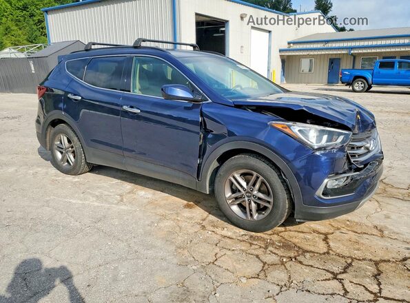 5XYZUDLB4HG481280 2017 HYUNDAI SANTA Blue წინა მარჯვენა