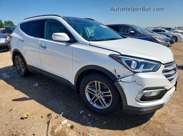 5XYZUDLB4JG554444 2018 HYUNDAI SANTA White წინა მარჯვენა