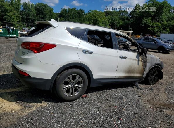 5XYZUDLB5GG337297 2016 HYUNDAI SANTA White Задня права чверть