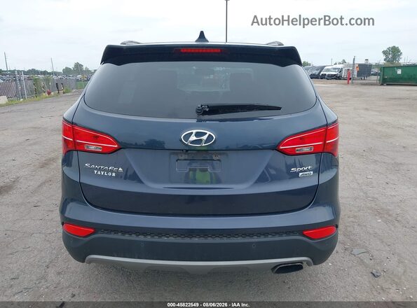 5XYZUDLB5GG343228 2016 HYUNDAI SANTA FE SPORT Blue 