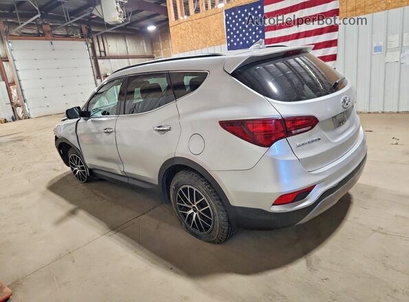 5XYZUDLB5HG390387 2017 HYUNDAI SANTA Серебряный Задняя левая четверть