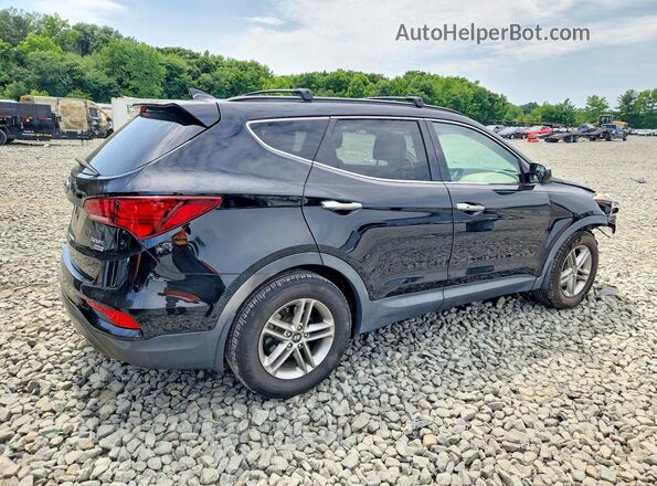 5XYZUDLB5JG542383 2018 HYUNDAI SANTA Black Trasero derecho