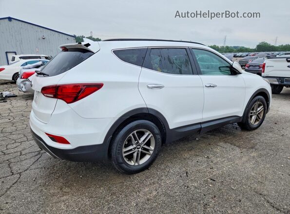 5XYZUDLB5JG555375 2018 HYUNDAI SANTA White Հետևի աջ