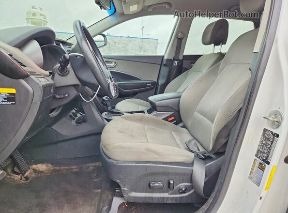 5XYZUDLB5JG555375 2018 HYUNDAI SANTA White Սալոնի դիմացի տեսք
