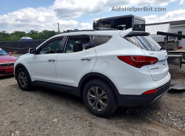 5XYZUDLB6GG325143 2016 HYUNDAI SANTA White Задня ліва чверть