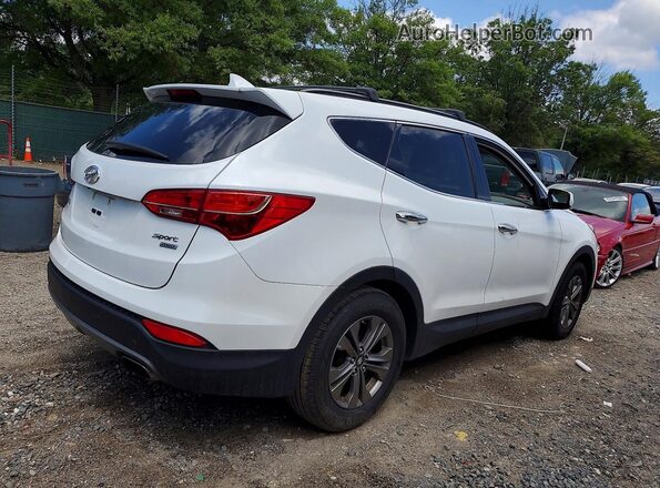 5XYZUDLB6GG325143 2016 HYUNDAI SANTA White Задня права чверть