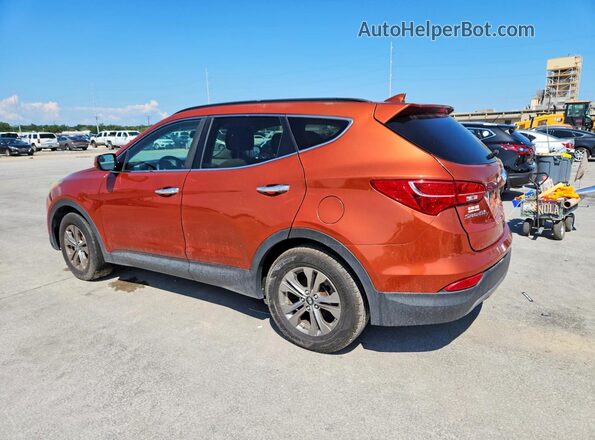5XYZUDLB6GG372527 2016 HYUNDAI SANTA Orange Trasero izquierdo