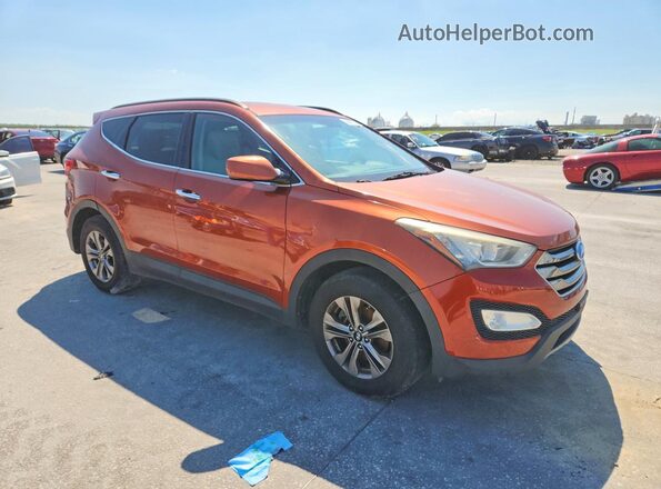 5XYZUDLB6GG372527 2016 HYUNDAI SANTA Orange Delantero derecho